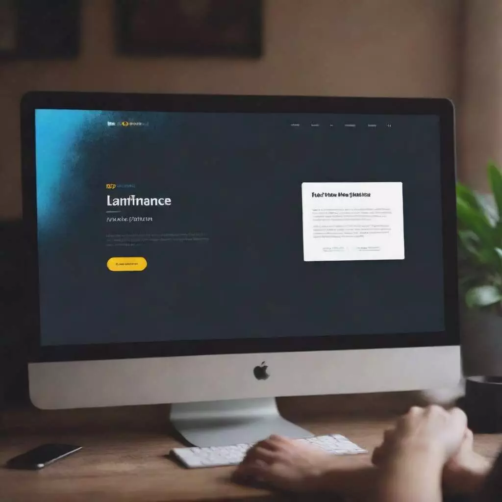 Лендинг для платформы фриланса